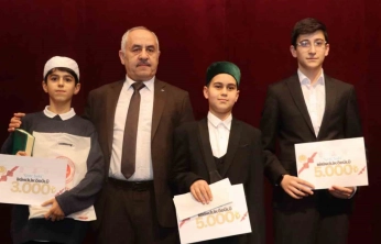 Kur'an-ı Kerim'i güzel okumak için yarıştılar