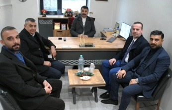 MAGİNDER'den Mesut Samanlı'ya Umre Ziyareti Sonrası Nezaket Ziyareti