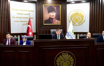 Malatya Büyükşehir Belediye Meclisi Şubat ayı toplantısı yapıldı
