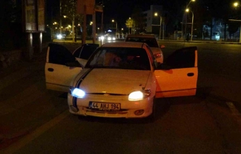 Dur ihtarına uymayan sürücü gözaltına alındı