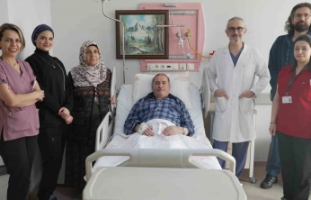 Aort yırtığı kapalı yöntemle onarıldı