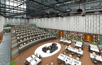 Malatya'da bölgenin en büyük kütüphanesinde sona doğru