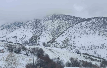 Malatya'da kırsal kesimlerde kar etkili oluyor