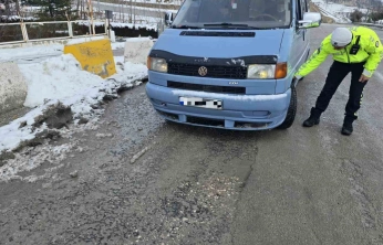 Malatya'da kış lastiği denetimleri artırıldı