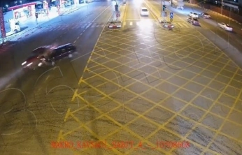 Malatya'da meydana gelen feci kazalar KGYS kameralarında