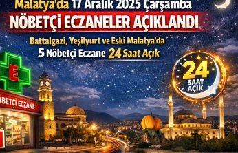 Malatya'da Nöbetçi Eczaneler