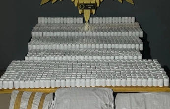 75 bin 376 adet sentetik ecza ele geçirildi