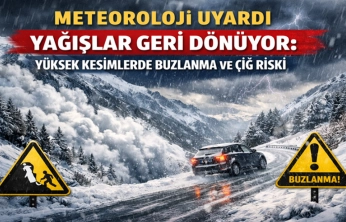 Öğle Saatlerine Kadar Yağış Bekleniyor: Yüksek Kesimler İçin Don ve Çığ Uyarısı