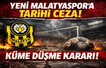 Sahaya Çıkmadı, Bedeli Ağır Oldu: Yeni Malatyaspor Bir Alt Lige Düşürüldü