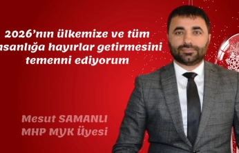 Samanlı, Yeni Yıla Birlik ve Kararlılık Mesajı