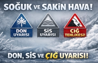 Soğuk ve Sakin Hava: Don, Sis ve Çığ Uyarısı