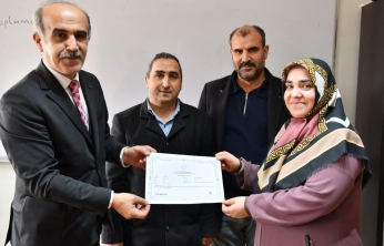 Topsöğüt'te okuma yazma gururu