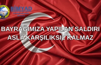 Başkan Apohan'dan Türk Bayrağına Alçak Saldırıya Sert Tepki