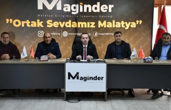 Yazıhan Muhtarları MAGİNDER'de İlçenin Sorunlarını Masaya Yatırdı