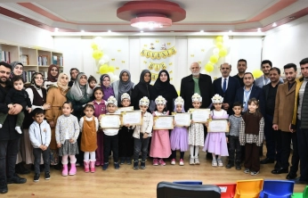 Yeşilyurt'ta minik yürekler Kur'an-ı Kerim'le buluştu