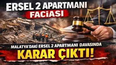 10 kişinin öldüğü Ersel 2 apartmanı davasında belediye görevlilerine ceza