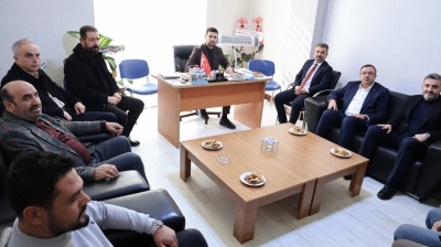 AK Parti Teşkilatından Demiryolu-İş Sendikası Malatya Şubesi'ne Ziyaret