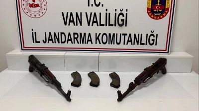 Başkale'de uzun namlulu silah ele geçirildi