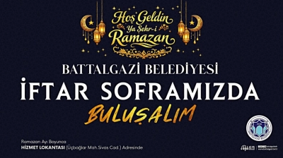 Battalgazi Belediyesi'nden Ramazan'da iftar hizmeti