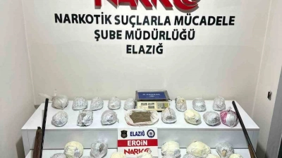 Elazığ'daki uyuşturucu operasyonunda 4 tutuklama
