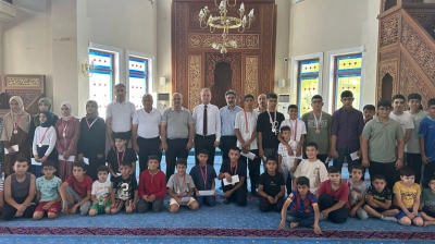 Kale'de Yaz Kur'an Kurslarında Dereceye Giren Öğrenciler Ödüllendirildi