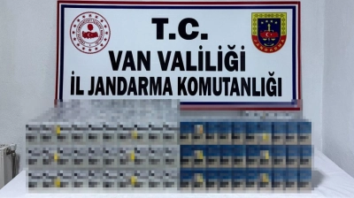 Kapıköy'de bin 500 paket kaçak sigara ele geçirildi