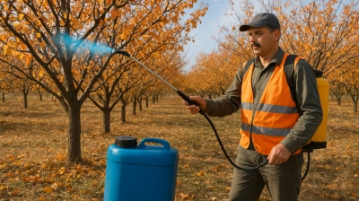 Kayısı Bahçelerinde Sonbahar Mücadelesi Başladı