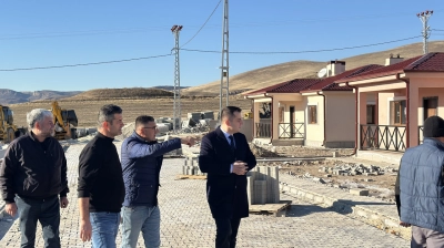 Kaymakam Osman Kurt Kırsal Konutları Yerinde İnceledi