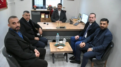 MAGİNDER'den Mesut Samanlı'ya Umre Ziyareti Sonrası Nezaket Ziyareti