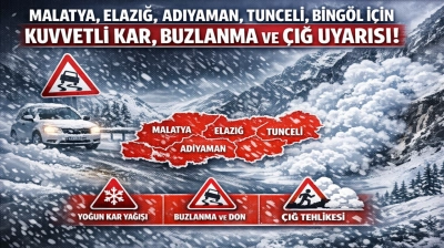 Meteoroloji Uyardı: Buzlanma, Don ve Çığ Riskine Dikkat