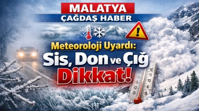 Meteoroloji Uyardı: Sis, Don ve Çığ Dikkat
