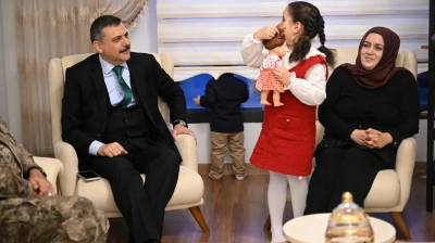 Şehidin ailesine vefa ziyareti