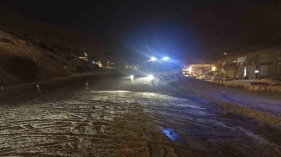 Kayseri-Malatya kara yolu trafiğe kapatıldı