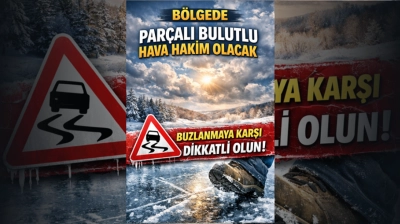 Soğuk Hava Etkisini Sürdürüyor: Buzlanma Uyarısı