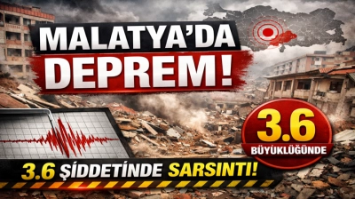 Son dakika: Doğanşehir 3.6 ile sallandı