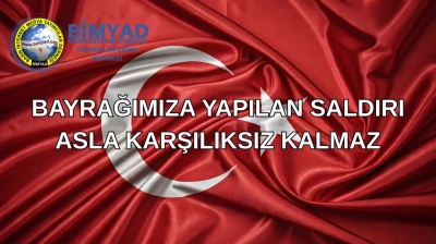 Başkan Apohan'dan Türk Bayrağına Alçak Saldırıya Sert Tepki