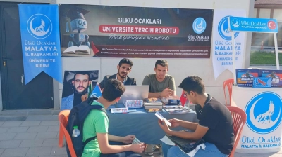Ülkü Ocakları Malatya'dan Gençlere Tercih Desteği
