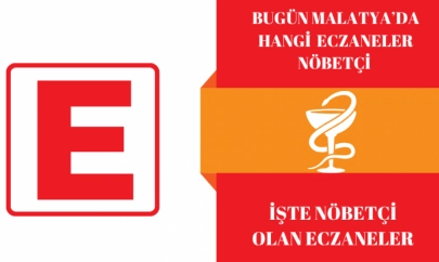 29 Temmuz Salı Günü Nöbetçi Eczaneler Açıklandı