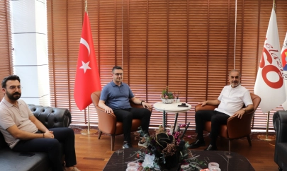 Fırat Elektrik Müdürü Gül'den Başkan Alan'a Ziyaret