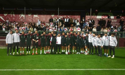 A Milli Takım, Bulgaristan ve İspanya maçlarının hazırlıklarına başladı