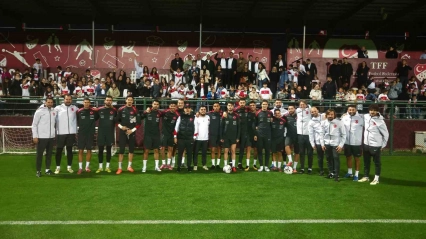 A Milli Takım, Bulgaristan ve İspanya maçlarının hazırlıklarına başladı