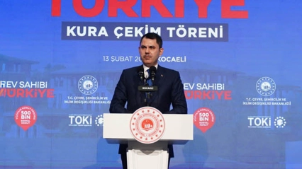 Bakan Kurum: 10 bin 340 sosyal konutun hak sahipleri belirlendi