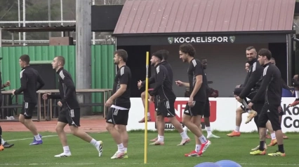 Kocaelispor, Fenerbahçe maçı hazırlıklarına başladı