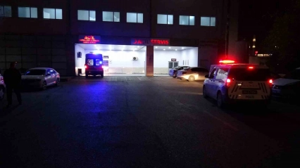 Bacağından vurulan şahıs, hastaneye kendi imkanlarıyla gitti