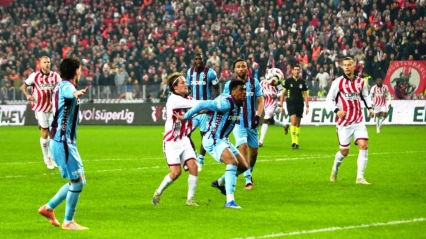 Fırtına samsun'da esti: Trabzonspor, samsunspor'u 3-0 mağlup etti