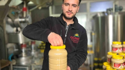 Van'da Ramazan öncesi tahin üretimi zirve yaptı