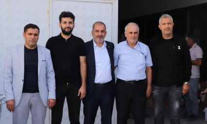 Başkan Alan, Sanayi Sitesi Esnaflarıyla Buluştu