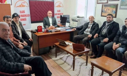 Elazığ Gezin köyü için toplantı yapıldı