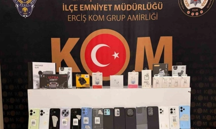 Erciş'te kaçakçılık operasyonu