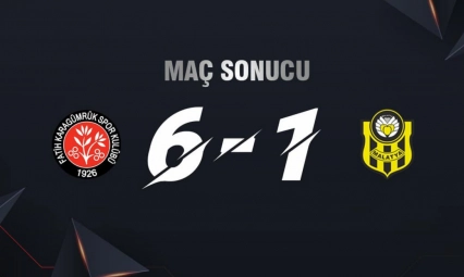 Fatih Karagümrük: 6 - Yeni Malatyaspor: 1